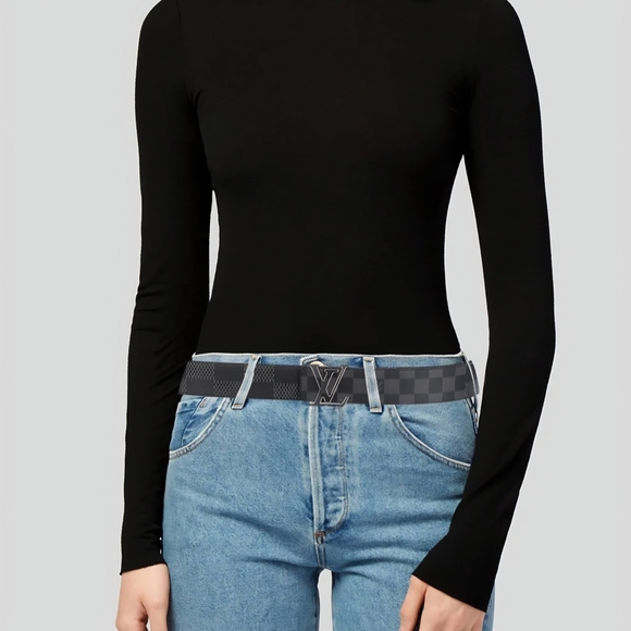 Louis Vuitton 3D Damier Infini recto 2023 Reversible LV Initiales 40MM 100/40 - Picture 7 of 8